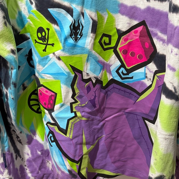 Tie-Dye Crewneck Sweater - Multicolor - Picture 6 of 9